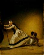 Francisco de Goya Scene from the palace of the Duchess of Alba painting